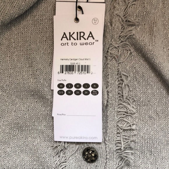 NWT Akira Art to Wear Harmony Cardigan size small - Picture 11 of 13